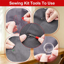 Sewing Kit - Small Travel Bag with Tools & Accessories for Beginners, Emergency Needs