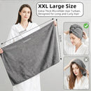 Axooms Microfibre Hair Towel 100 x 60 cm Super Absorbent