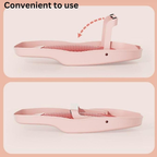 Axooms Foldable Baby Bath Seat – Soft Mesh, Quick-Dry & Non-Slip | Portable Infant Bath Support (0–12 Months)