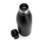 500 ml Stainless Steel Insulated Water Bottle – Leak-Proof, Double-Wall Vacuum Flask (Hot & Cold), BPA-Free, Travel-Ready – Black