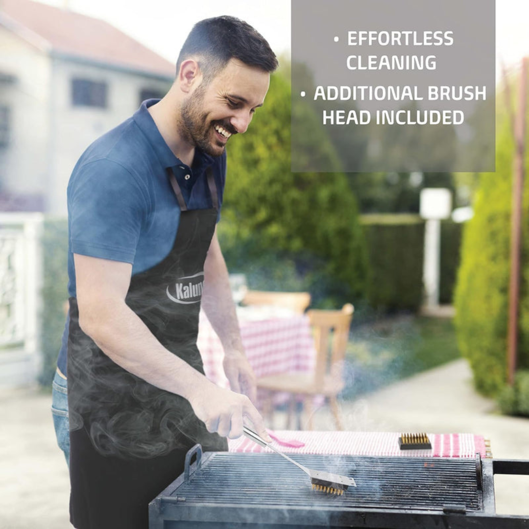 Axooms 19-Piece Stainless Steel BBQ Tool Set with Aluminum Case – Complete Grilling Utensils for Outdoor/Indoor Cooking, Camping & Travel