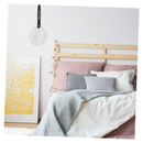 Axooms 3-Pack Flower-Shaped Scented Capsules – Hanging Ceramic Sachets for Closets, Drawers, Cars & Small Spaces (Floral, White)