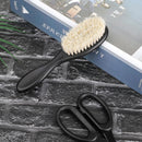 Axooms Men's Beard & Barber Cleaning Brush Set with Wooden Handle, 2 Pieces