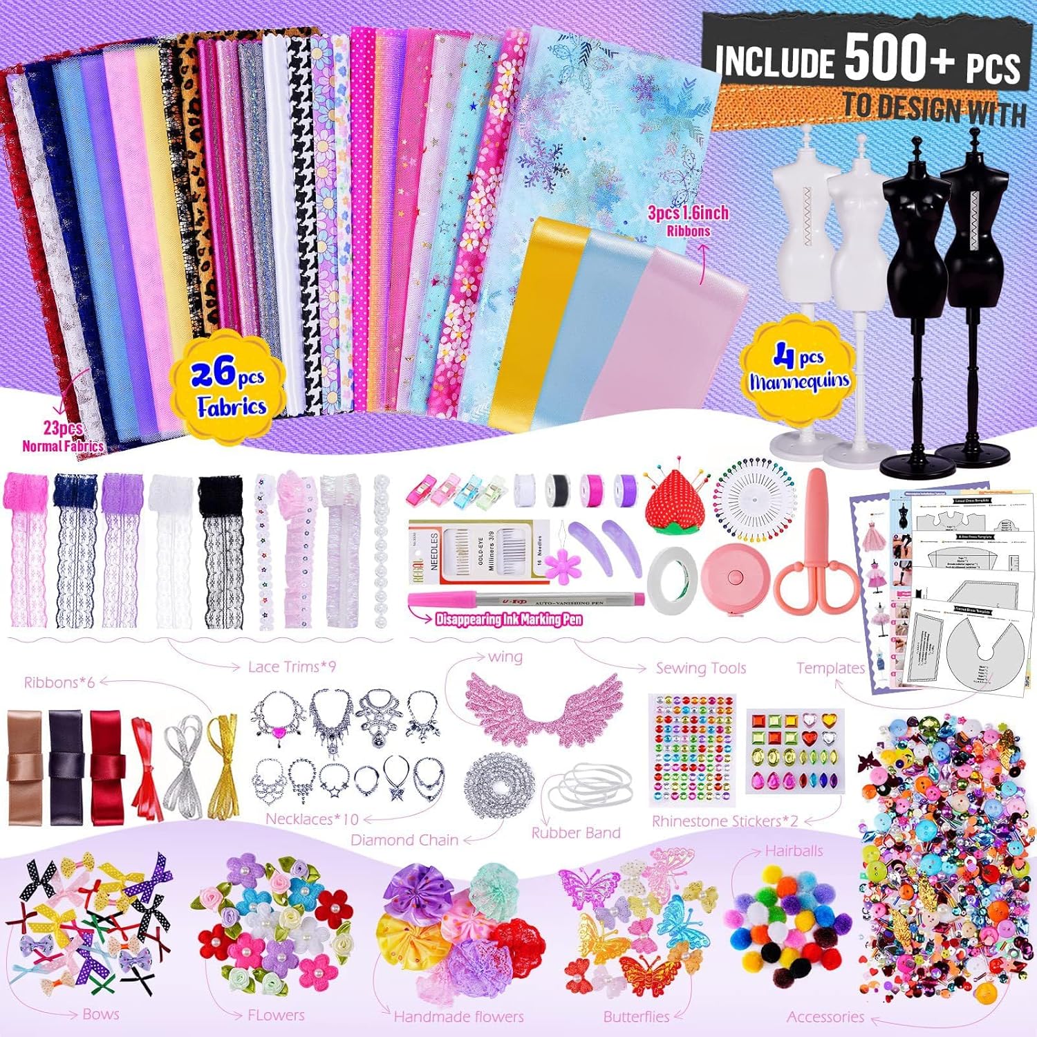 Fashion Designer Kit for Girls