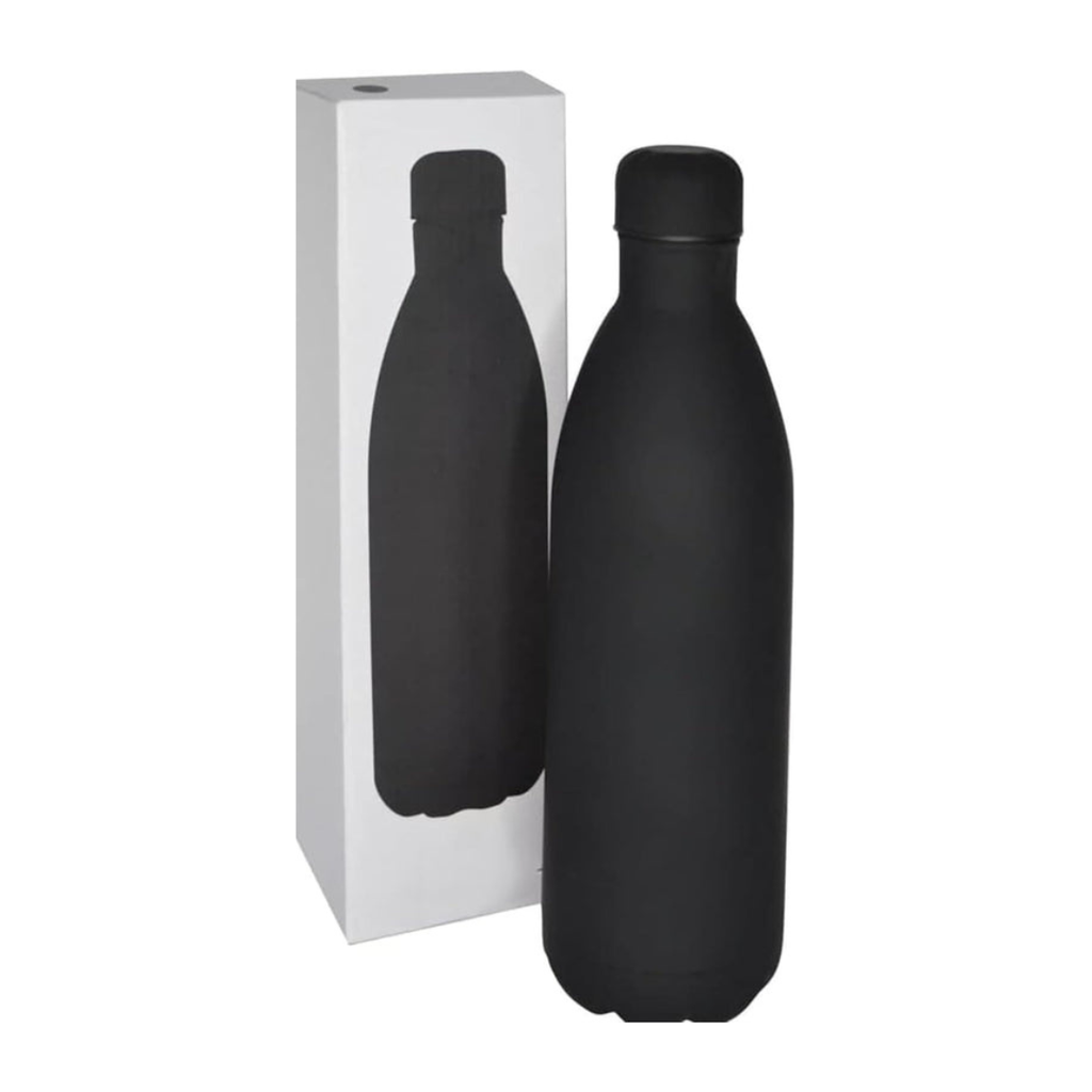 500 ml Stainless Steel Insulated Water Bottle – Leak-Proof, Double-Wall Vacuum Flask (Hot & Cold), BPA-Free, Travel-Ready – Black