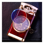 2-in-1 Electric Lighter with Built-in Watch and Rocker Arm